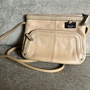 Small leather cross body bag